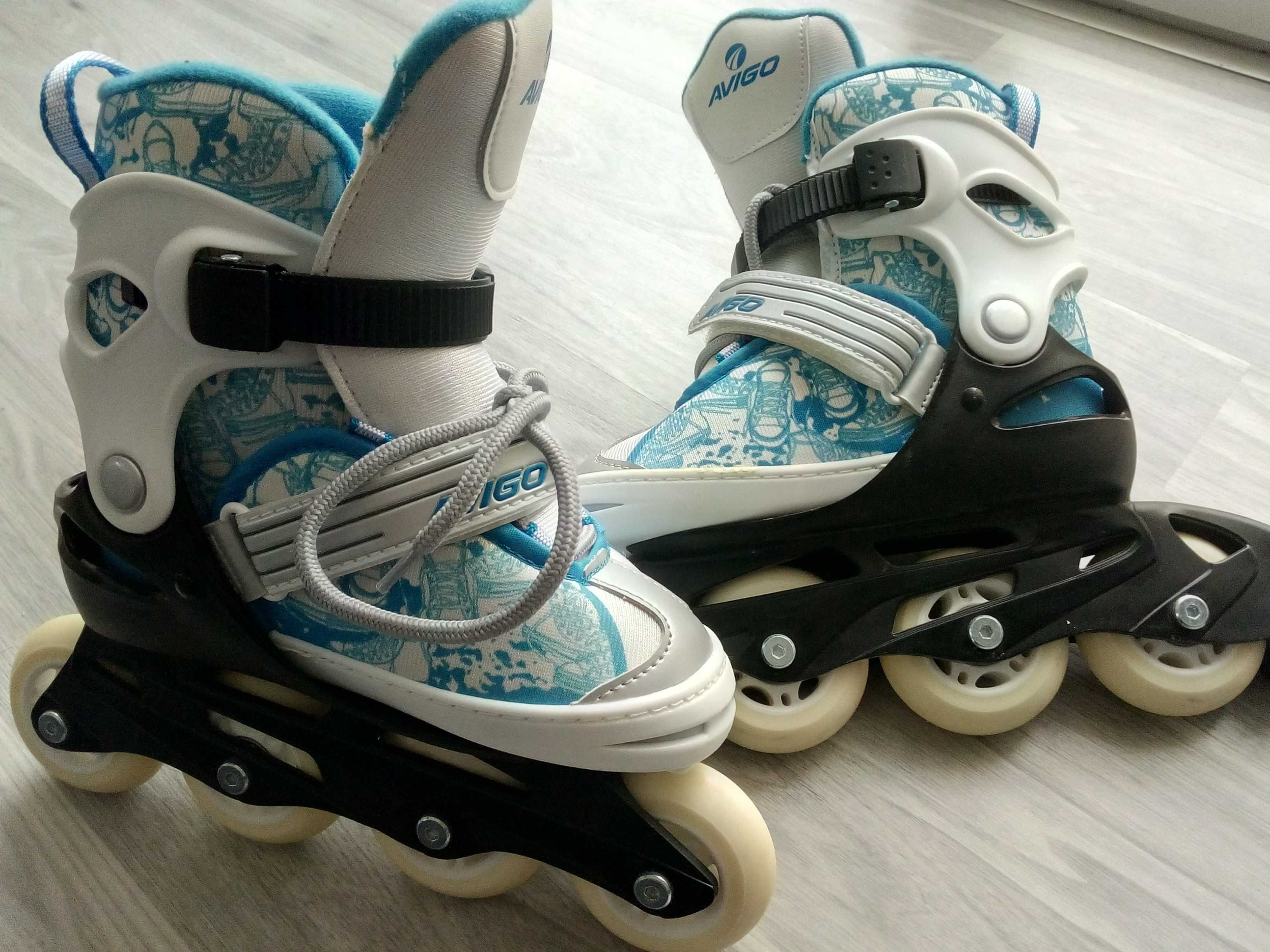 Patins em linha n. 31 ao 35 (extensivel) novos nunca utilizados