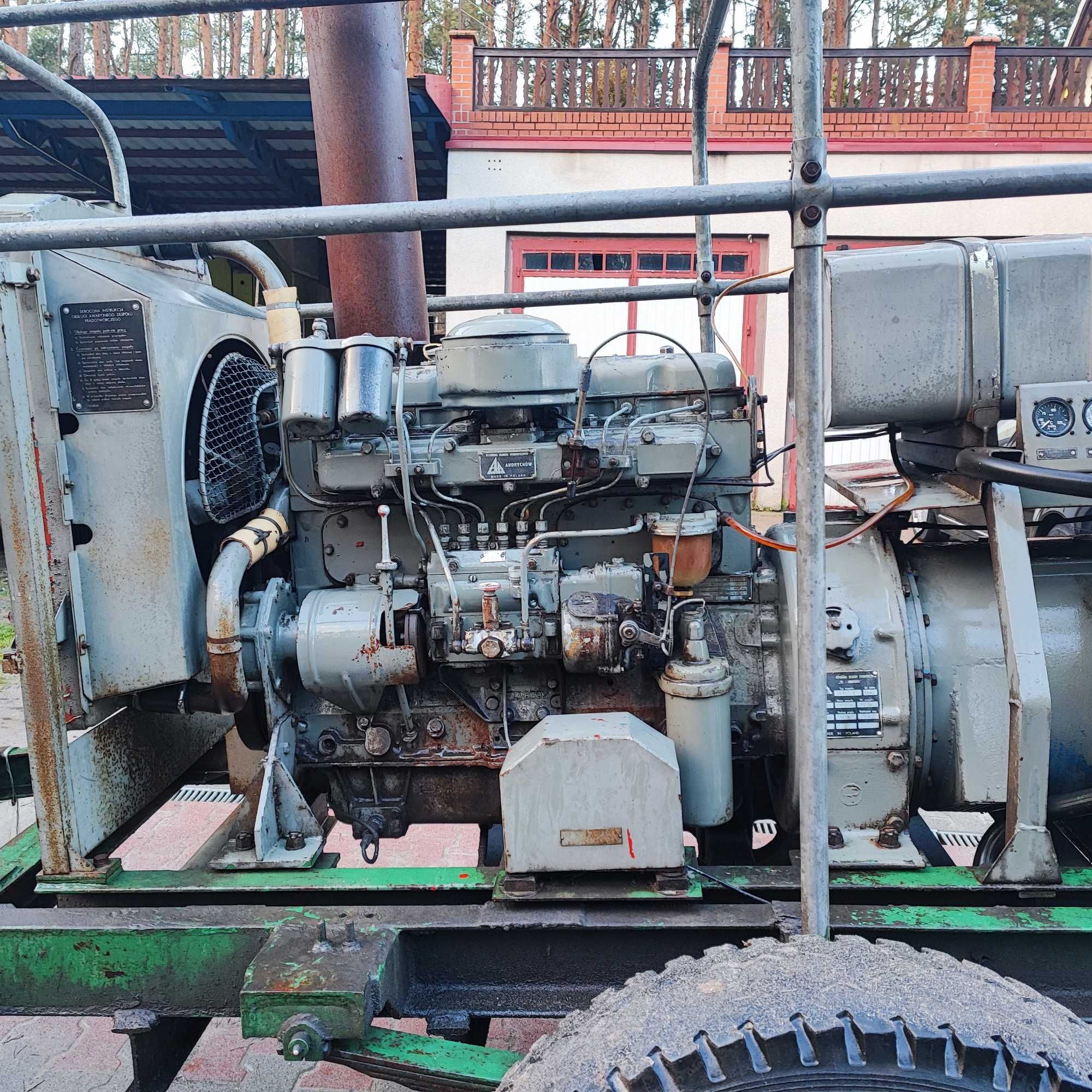 Agregat prądotwórczy Leyland sw400 55kVa 44KW