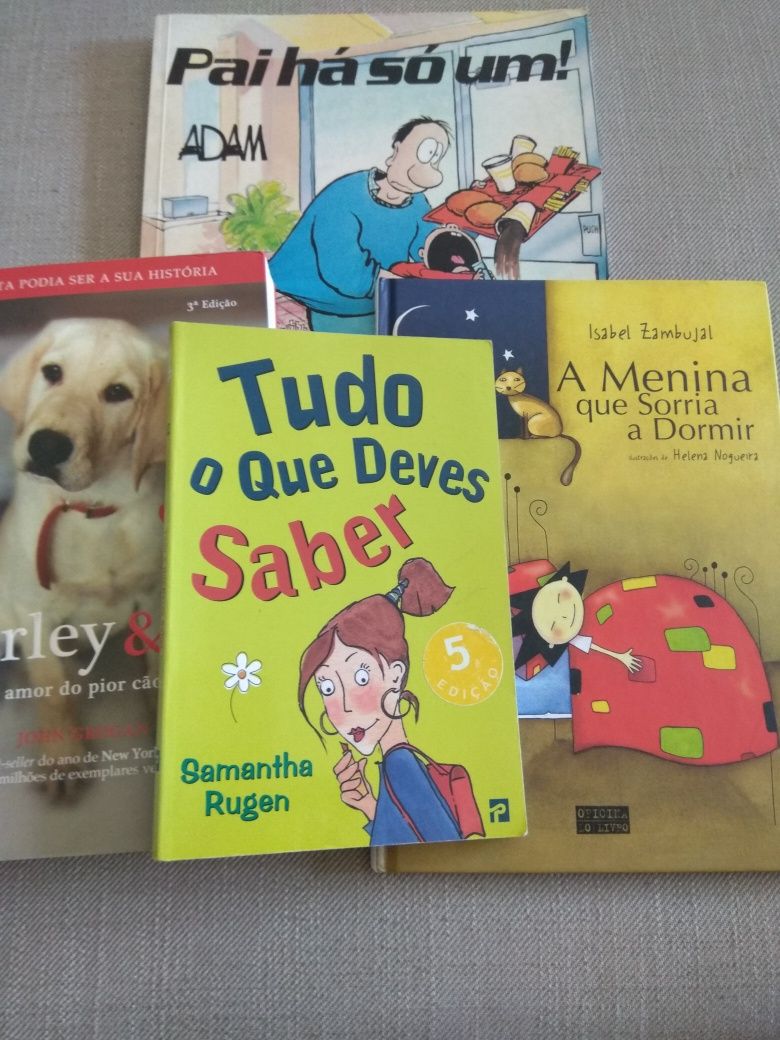 Livros diversas temáticas