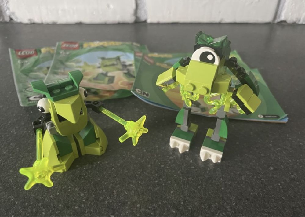 2 x LEGO Mixels seria 3, Glomp i Torts