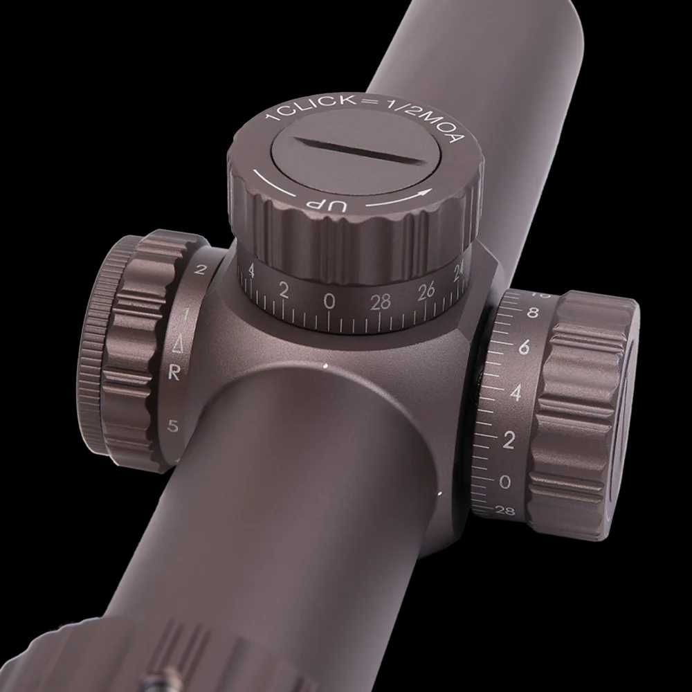 Оптичний приціл Red Win Optics Kuiper 1.2-6×24SFP АК-74 AR-15 M4 AR-10