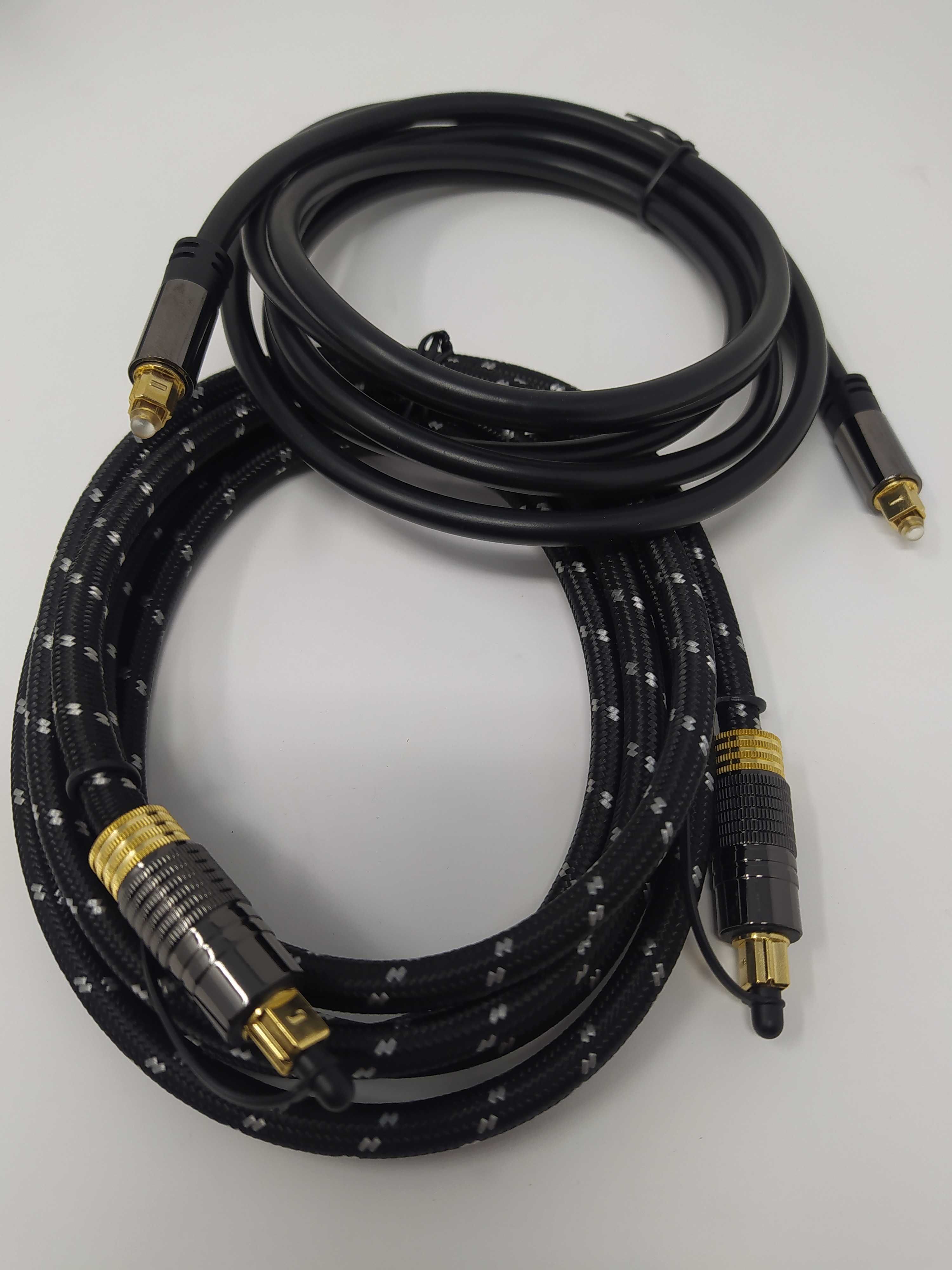 Оптический кабель Toslink - Toslink разной длины и качества+есть HDMI