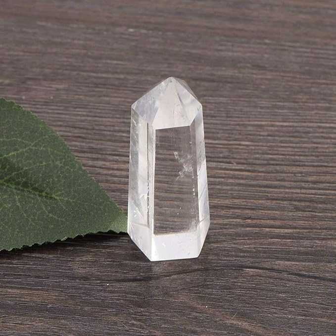 kryształ górski obelisk 5 - 6 cm naturalny kryształ