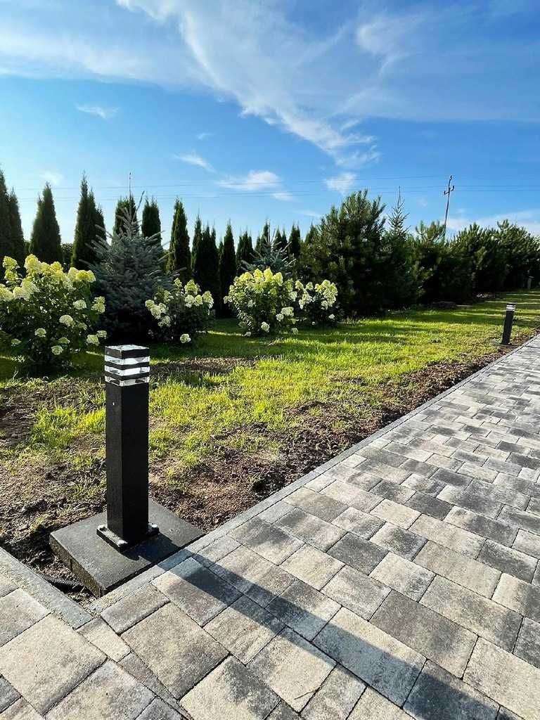 Lampa ogrodowa słupek oświetleniowy stojąca zewnętrzna 51cm