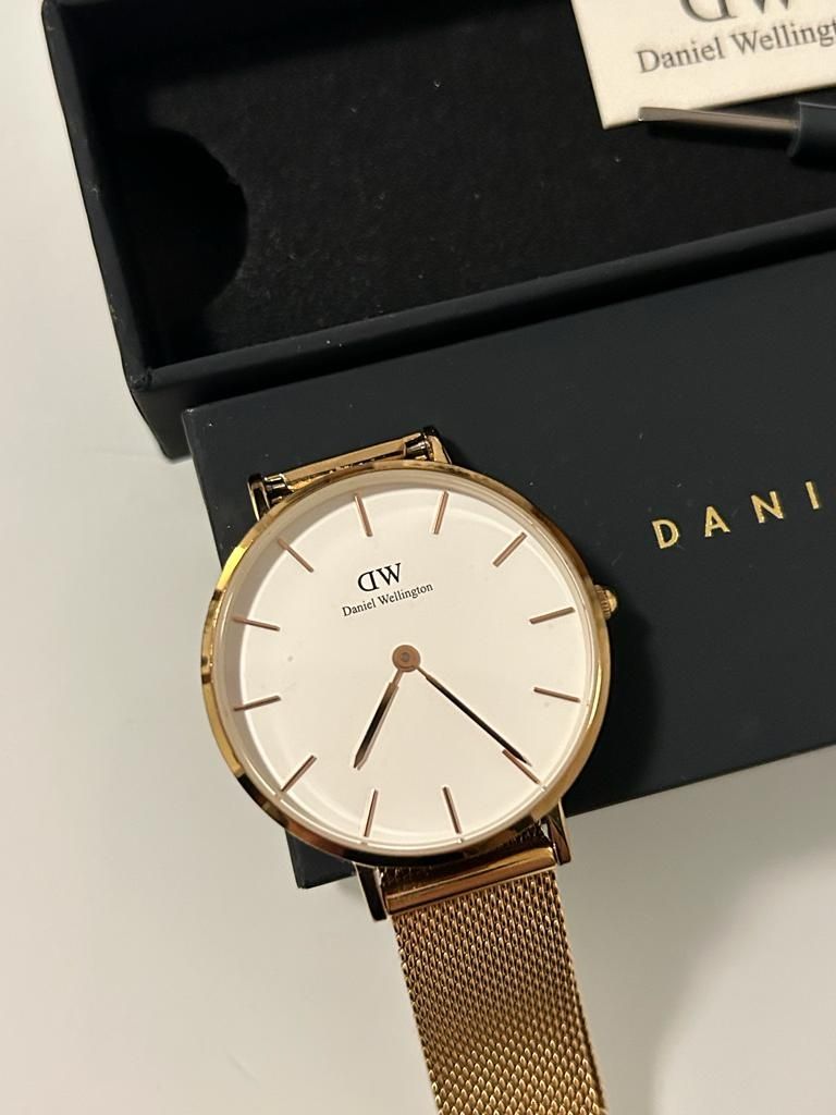 Daniel Wellington złoty zegarek oryginalny