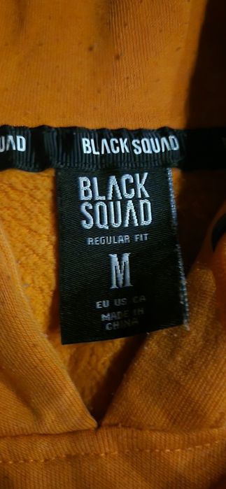 Pomarańczowa bluza black squad new yorker