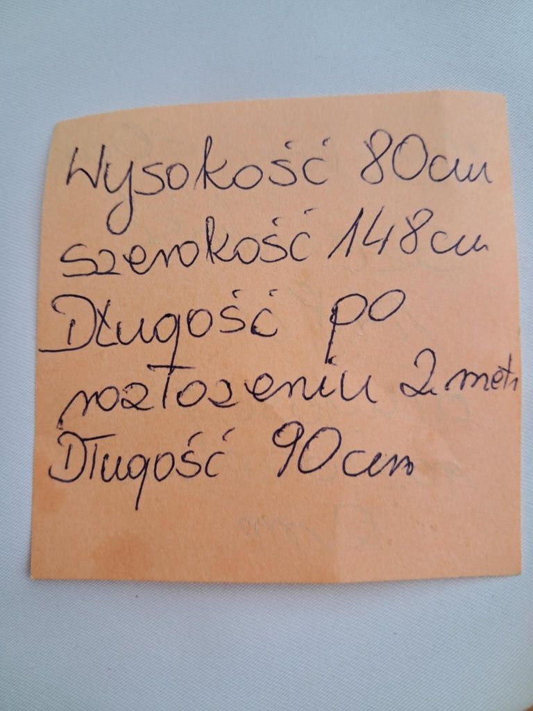 Sofa rozkładana z funkcją spania