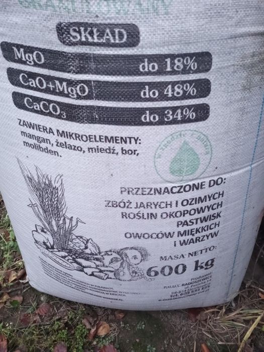 Sprzedam Wapno magnezowe z mikroelementami