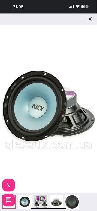 Мидбаси Kicx PD 62WF