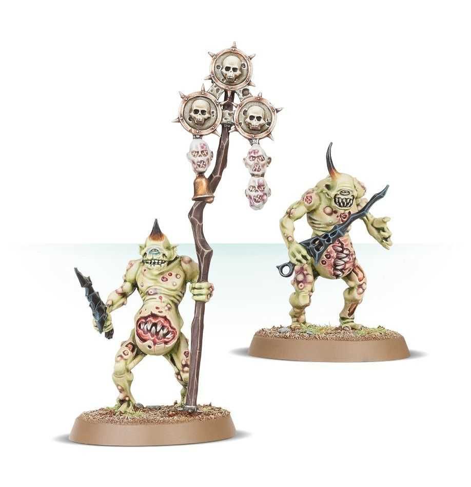 Warhammer Age of Sigmar Maggotkin Of Nurgle Plaguebearers