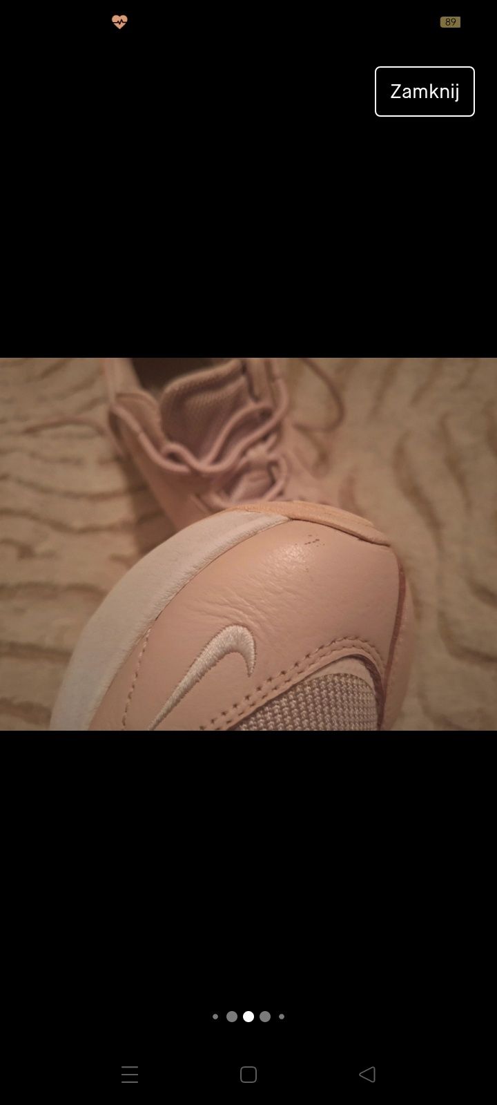 Nike air max Verona pudrowy róż 39