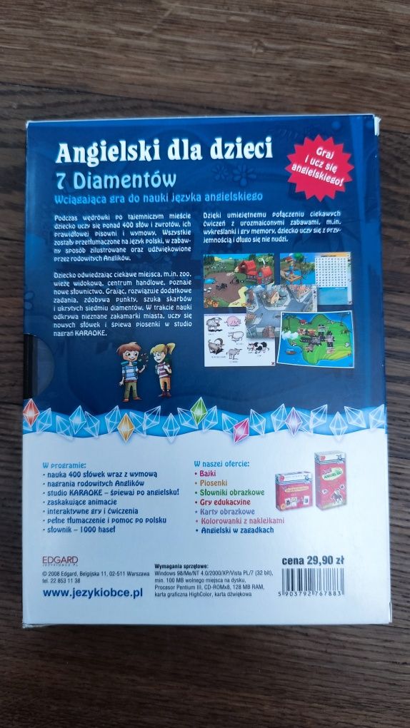 7 diamentów - gra edukacyjna CD