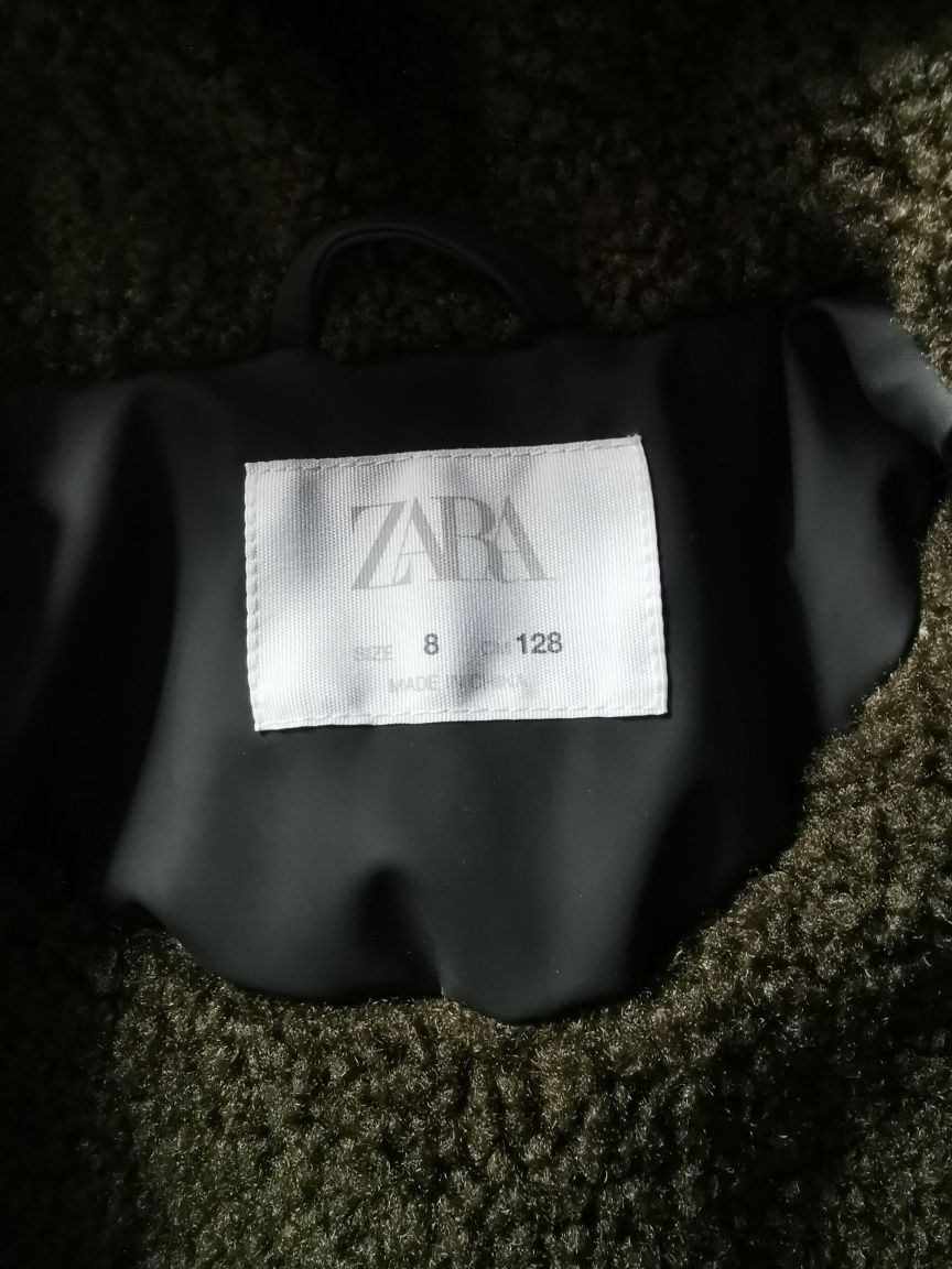 Kurtka płaszcz przeciwdeszczowy Zara 128cm