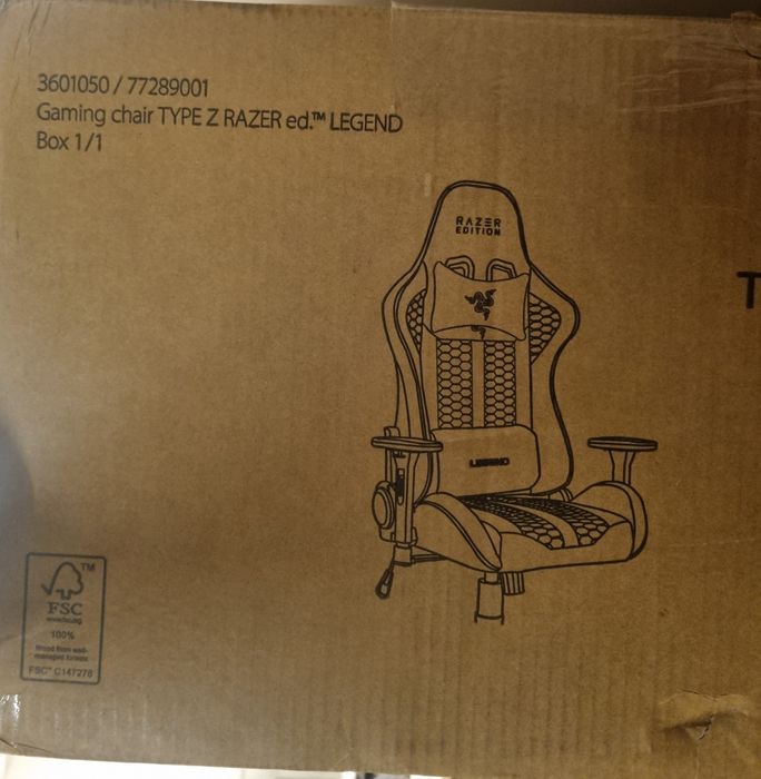 Fotel gamingowy TYPE Z RAZER ed. LEGEND