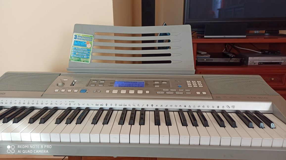 CASIO CTK 810 keyboard klawisze