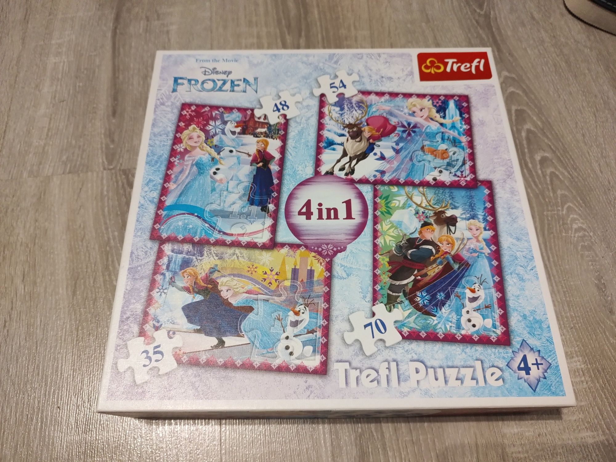 Trefl puzzle 4 in 1