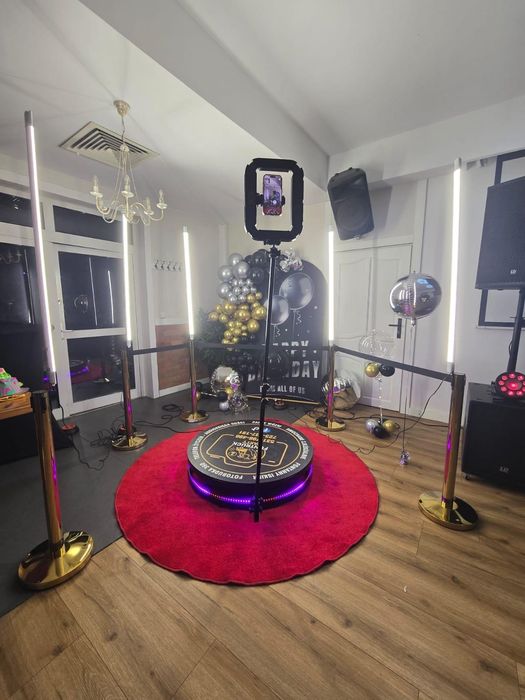 Wynajem Fotobudka 360. Wolne terminy. Atrakcyjna cena