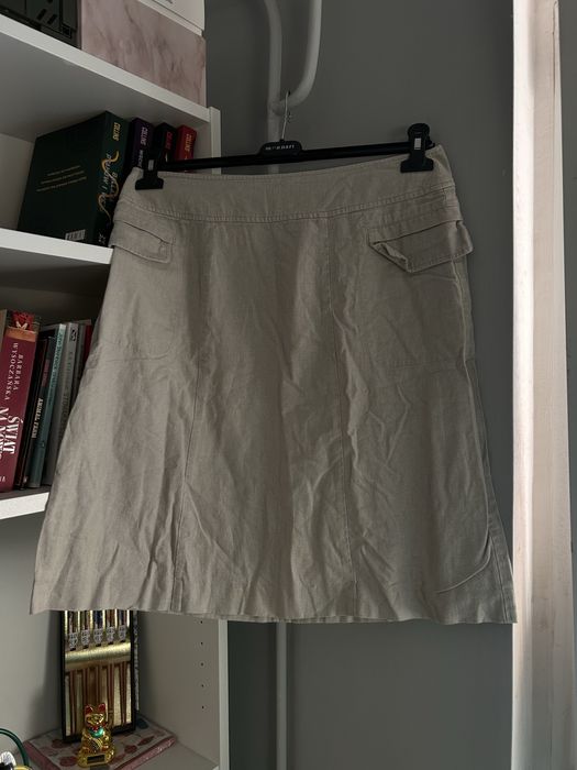 Spódnica lniana