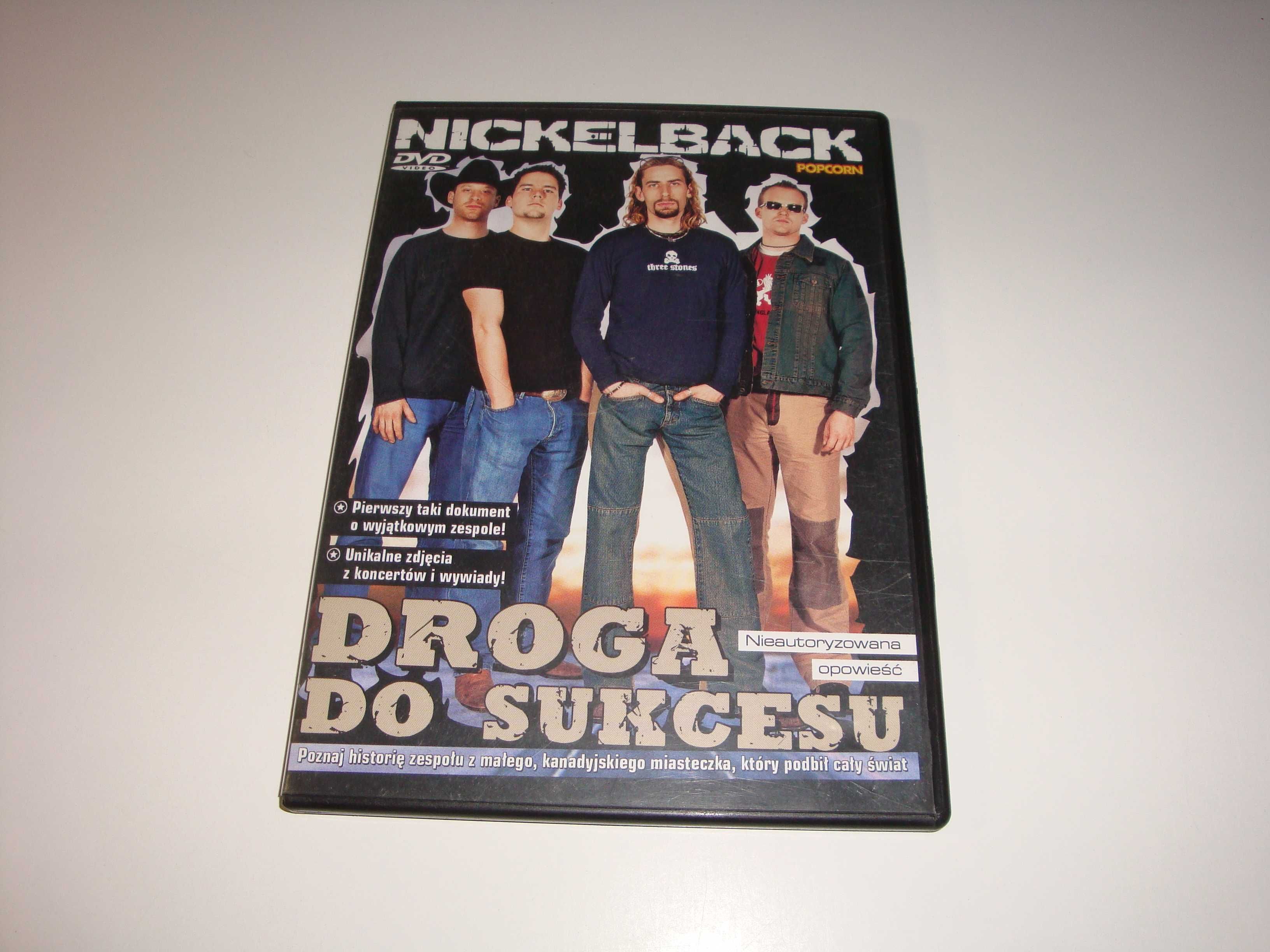 nickelback droga do sukcesu płyta DVD