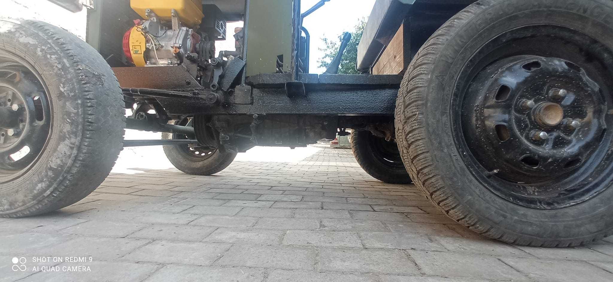 Саморобний мінітрактор