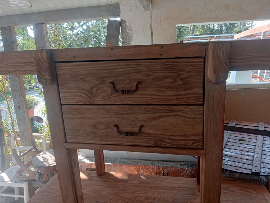 Móvel para ilha rustico