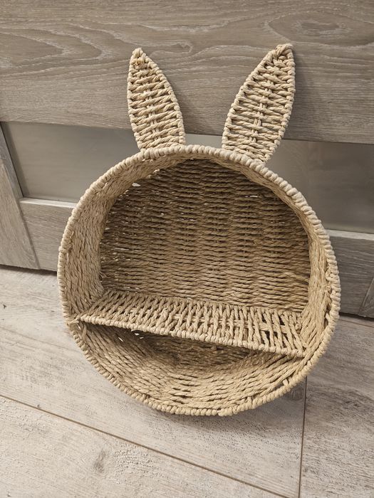 Półka pleciona królik