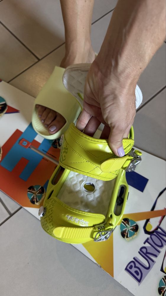 Сноуборд Burton з кріпленням Burton на зріст 170см
