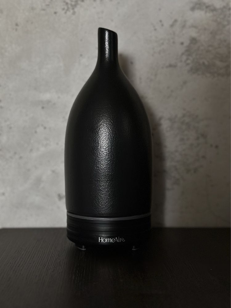 Ceramiczny dyfuzor zapachowy Volcano Black Homeair - nawilzacz czarny