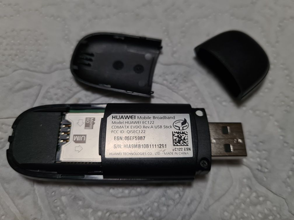 USB 3G Модем Huawei EC122 під Сім Картку People Net CDMA.UA и Micro SD