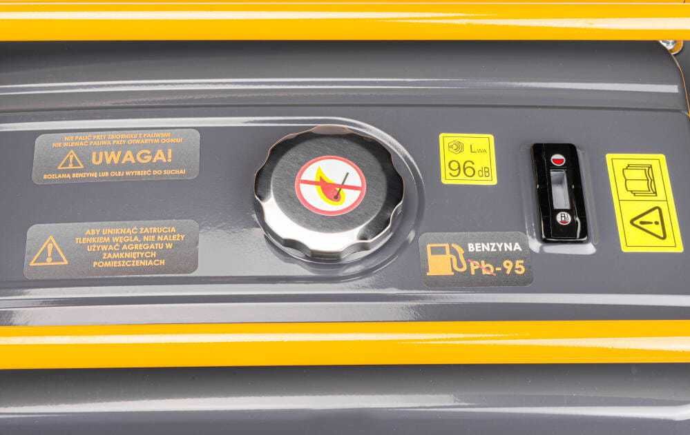 POWERMAT Agregat Prądotwórczy Generator 3000w 230v Koła Avr PM1198