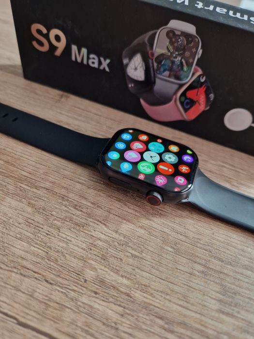 Smartwatch S9 MAX czarny