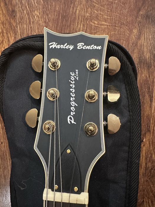 Гітара harley benton progressive line L-1000 + комбік