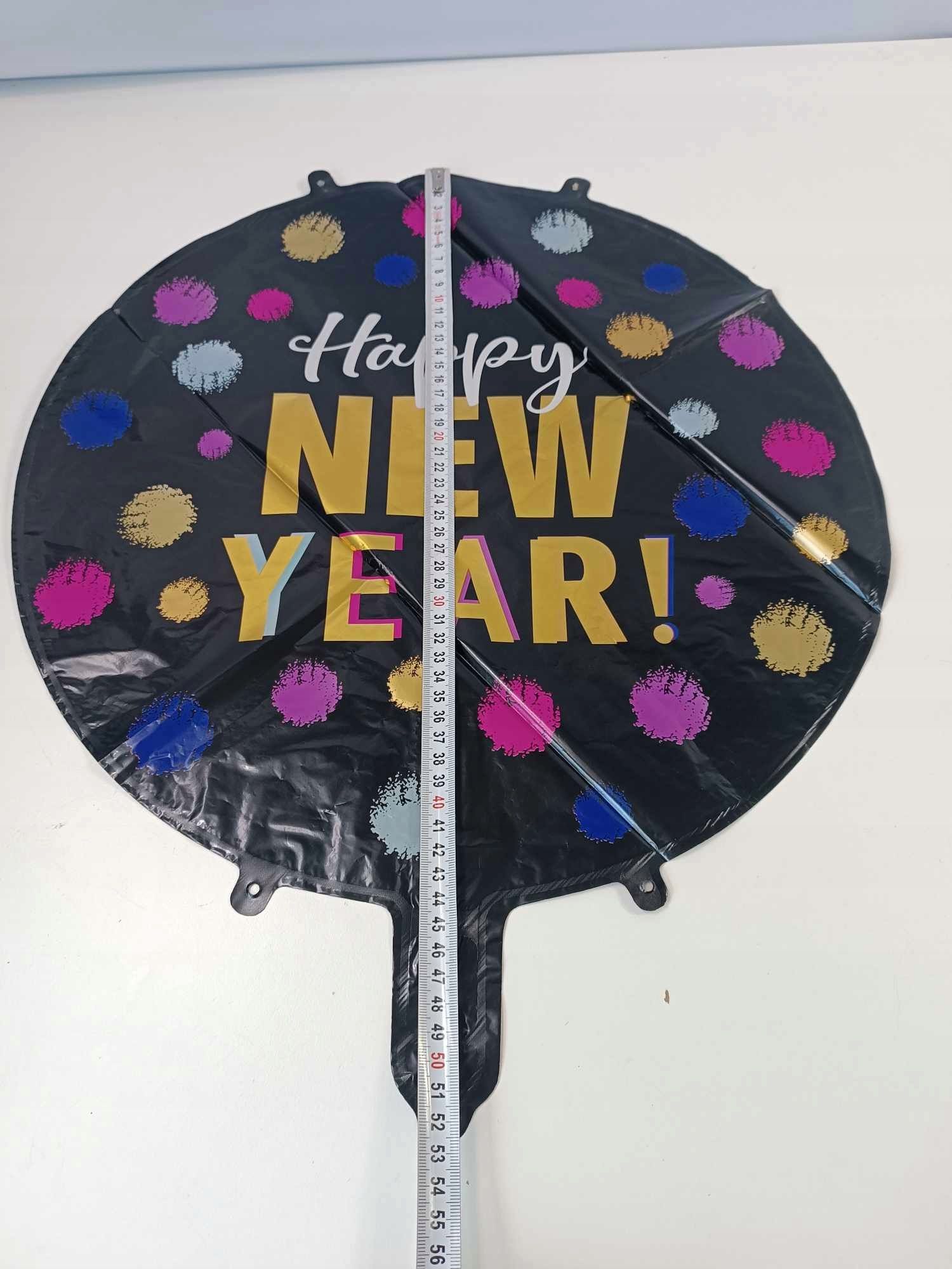 Sylwester zestaw balonów Happy New Year dekoracja sylwestrowa balony