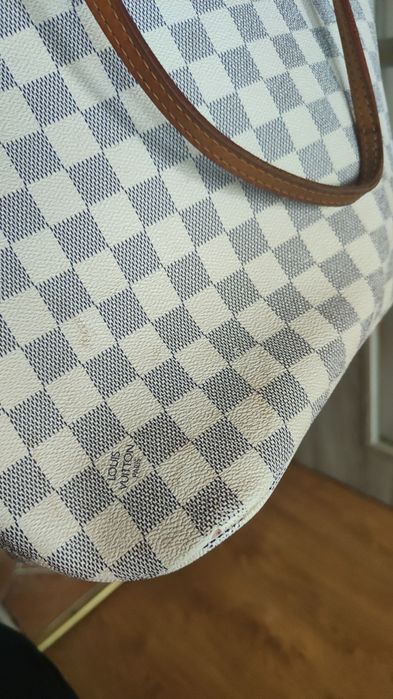 Torebka LV shopperka rączki ze skóry naturalnej