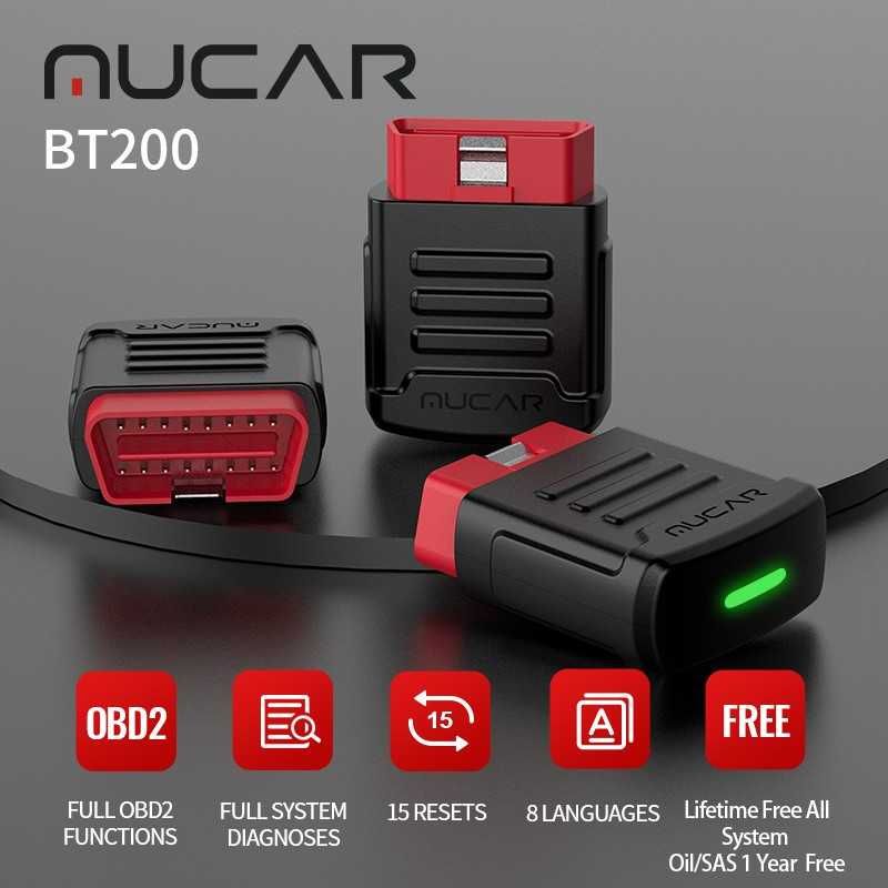 Mucar BT200 Мультимарочний Автосканер (EasyDiag,ThinkDiag x431/elm327)