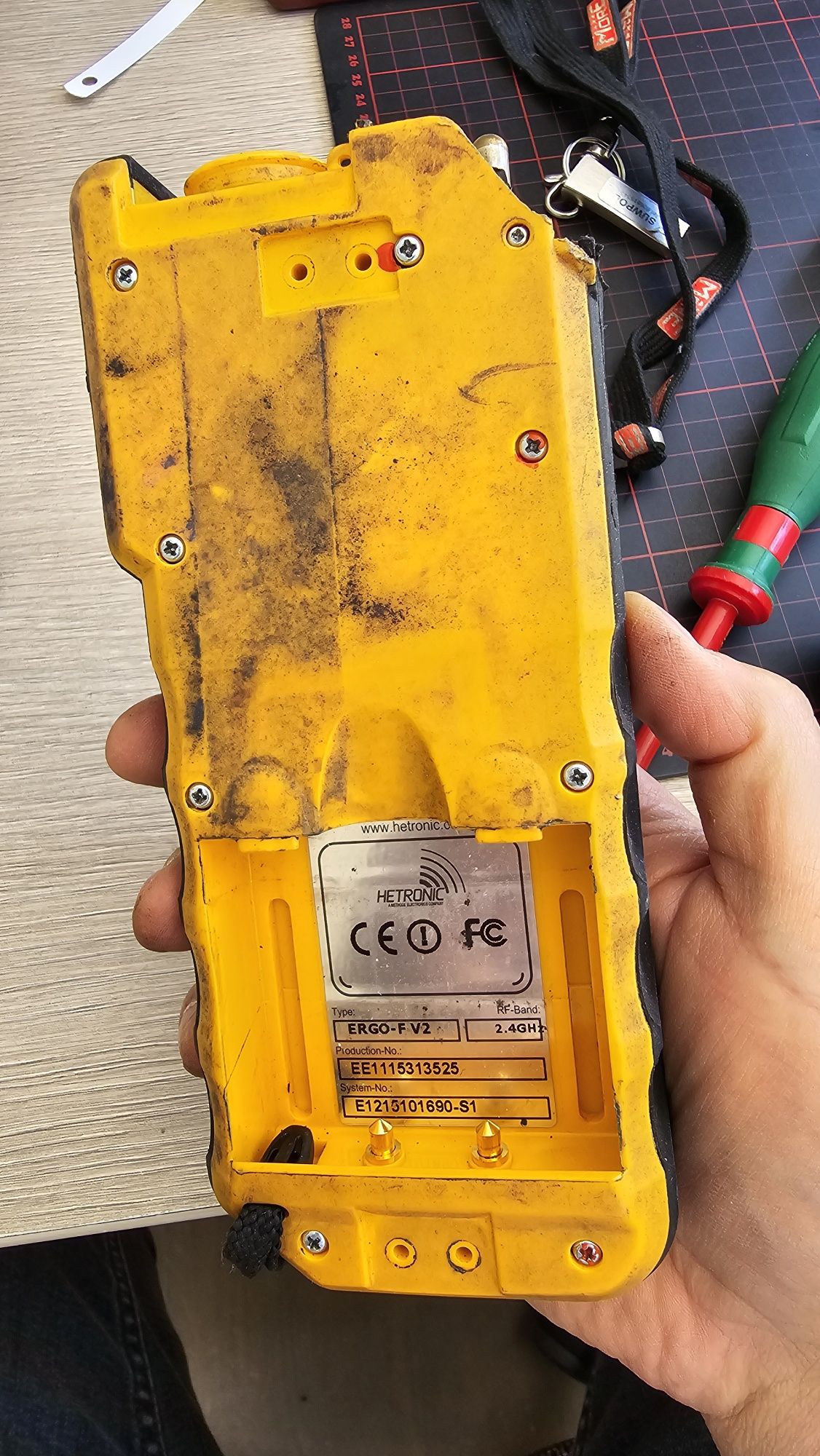 Hetronic pilot nadajnik radiowy Ergo-f