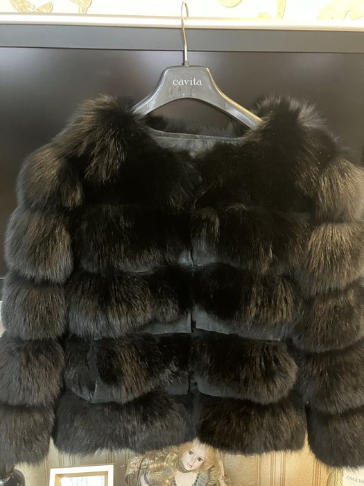 Шубка автоледи финский песец