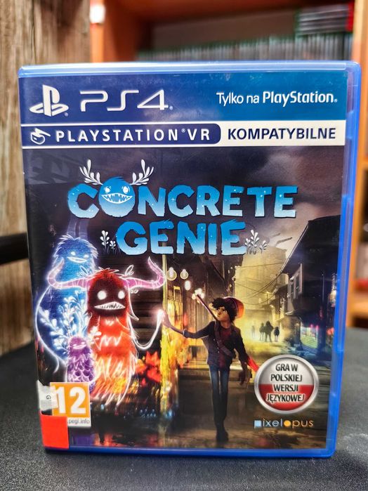 Concrete Genie PS4 PS5 PL Po Polsku VR Wymiana Skup SklepRetroWWA