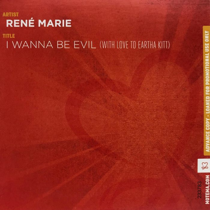 cd - rené marie - i wanna be evil