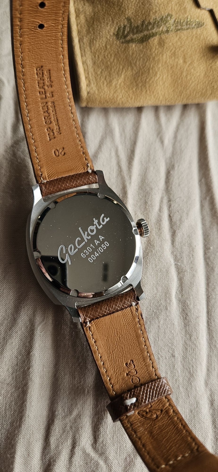 Geckota esign, piekny unikatowy zegarek w limitacji