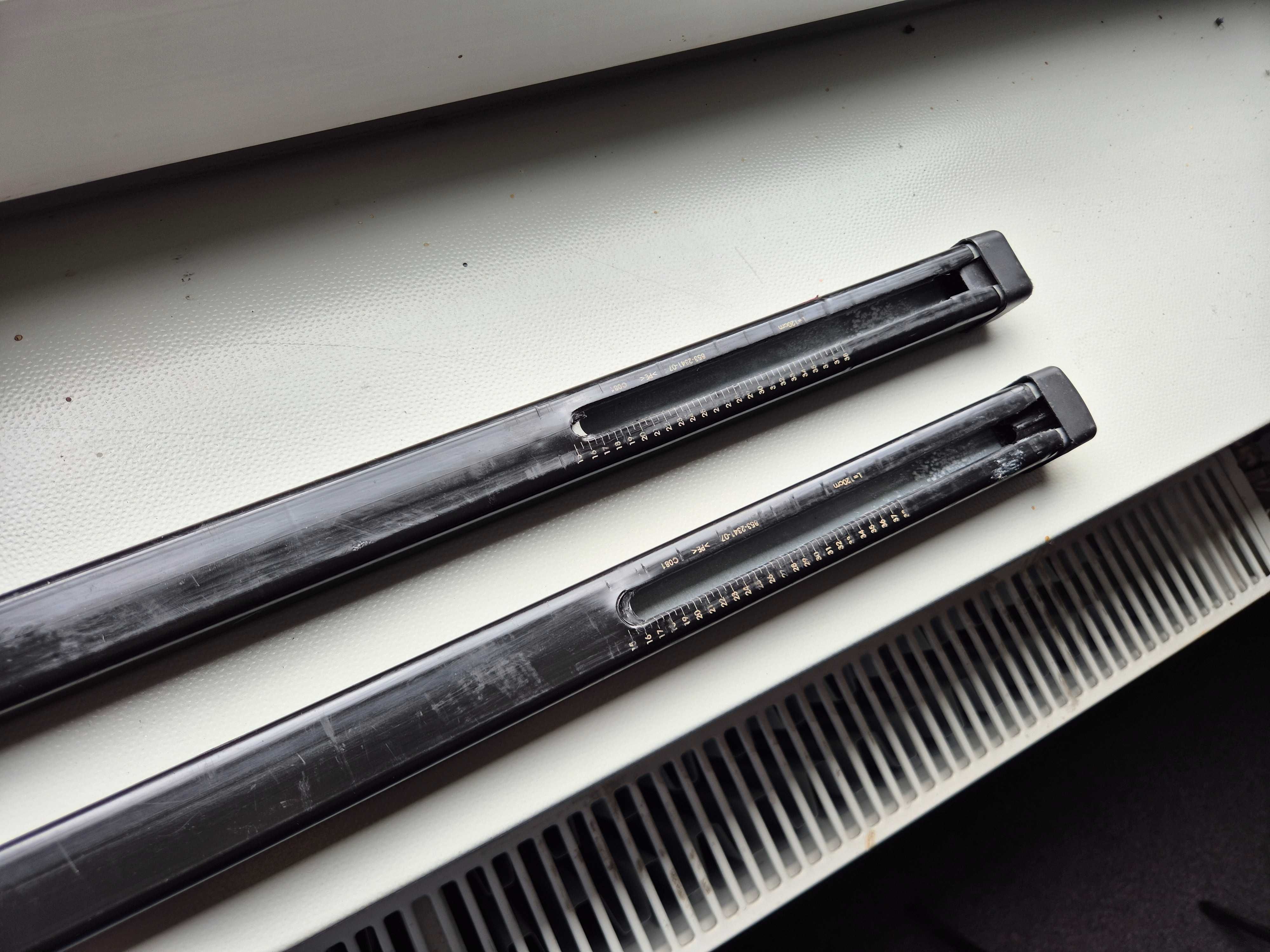 Thule Belki SquareBar 120cm czarne 2 szt. komplet do systemu Thule Evo