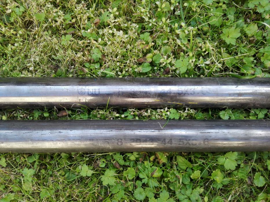 Rury nierdzewne bezszwowe 44,5 x 3,6 x 3000 mm gat. 1.4510 - 0H17T