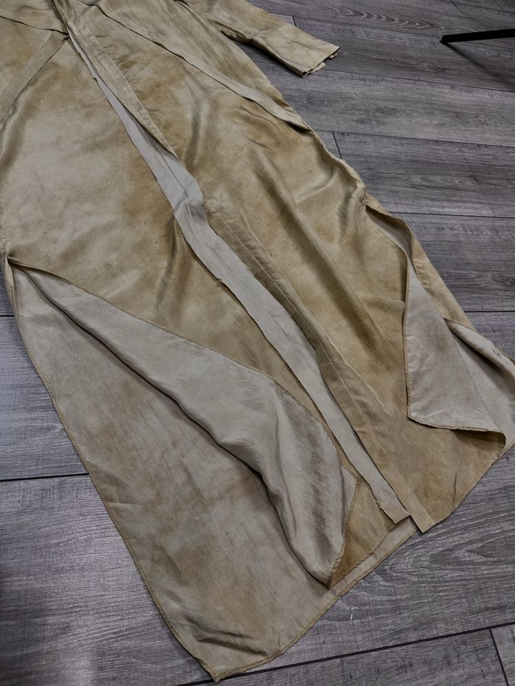 Розкішна шовкова сукня massimo dutti printed silk dress