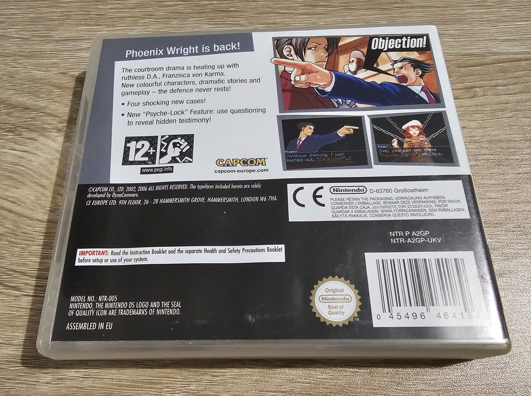 Phoenix Wright Ace Attorney Justice for all DS