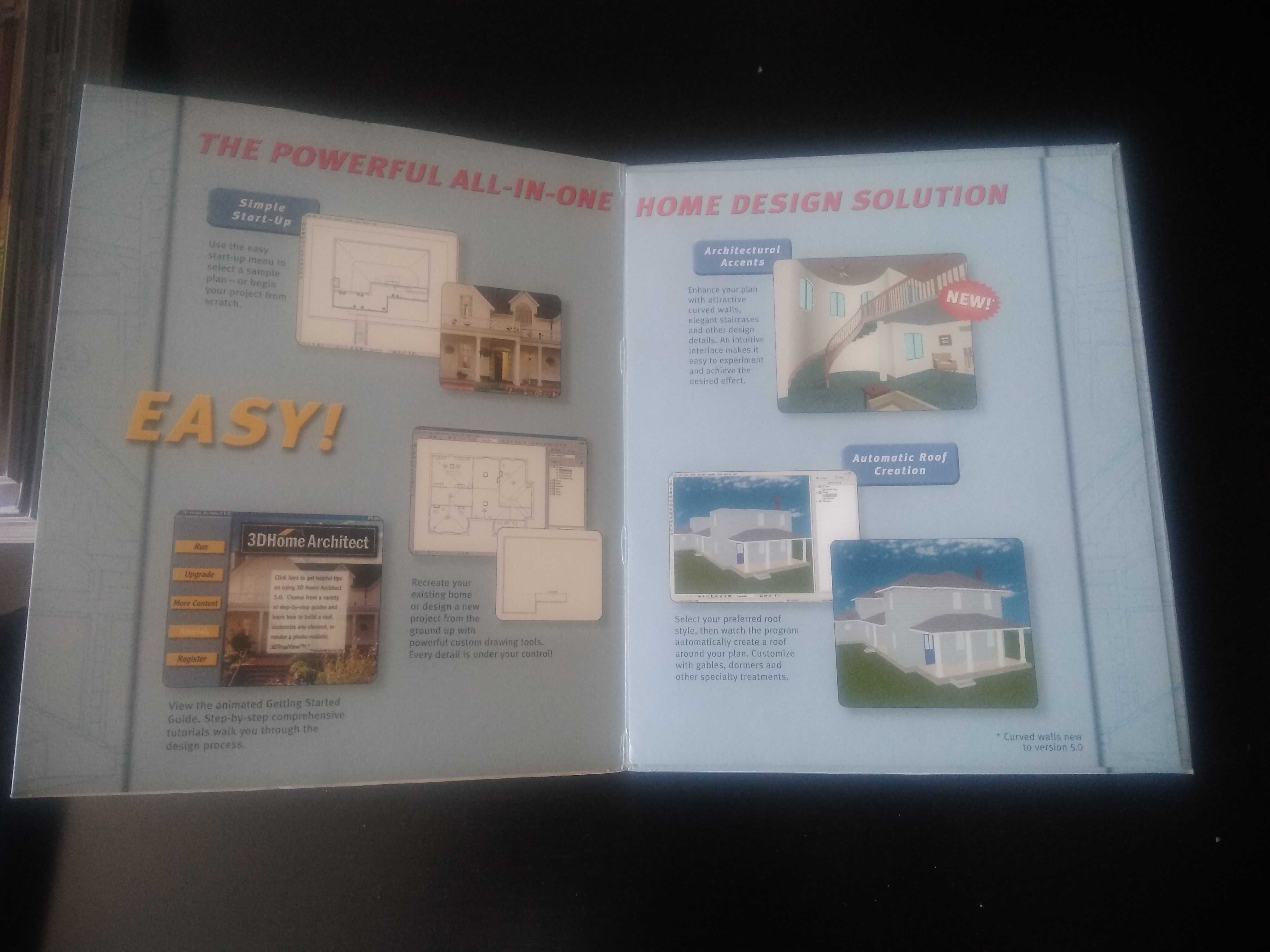 Livro e programa de arquitetura 3D Home Design