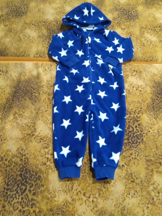 Флисовая пижамка -кигуруми на мальчика