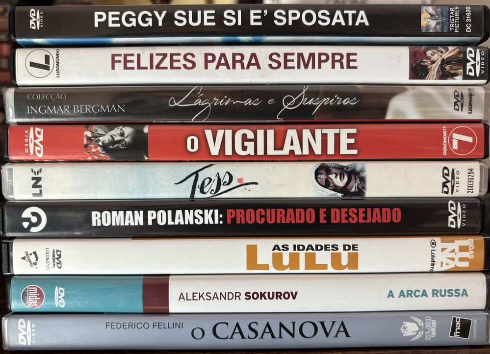 DVDs vários Lote 9