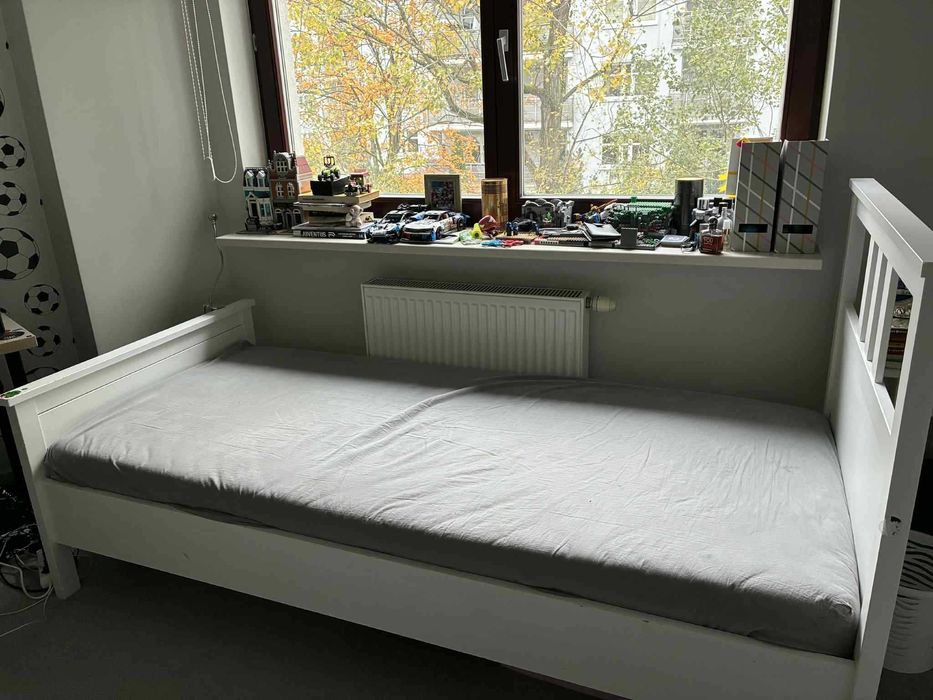 Łóżko białe młodzieżowe