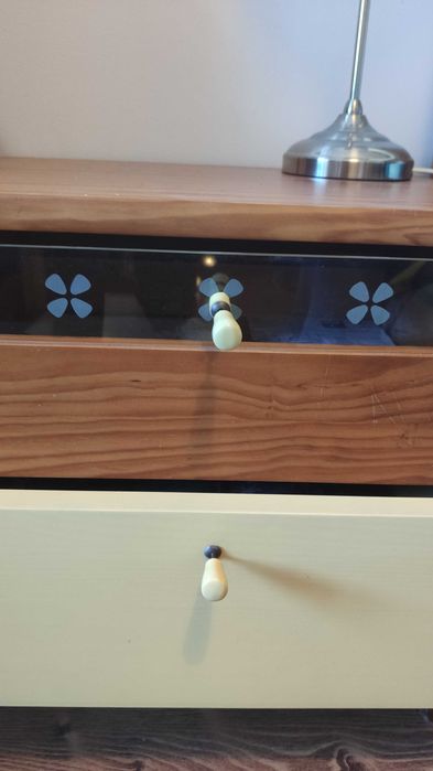 Conjunto de quarto solteiro/criança em madeira maciça