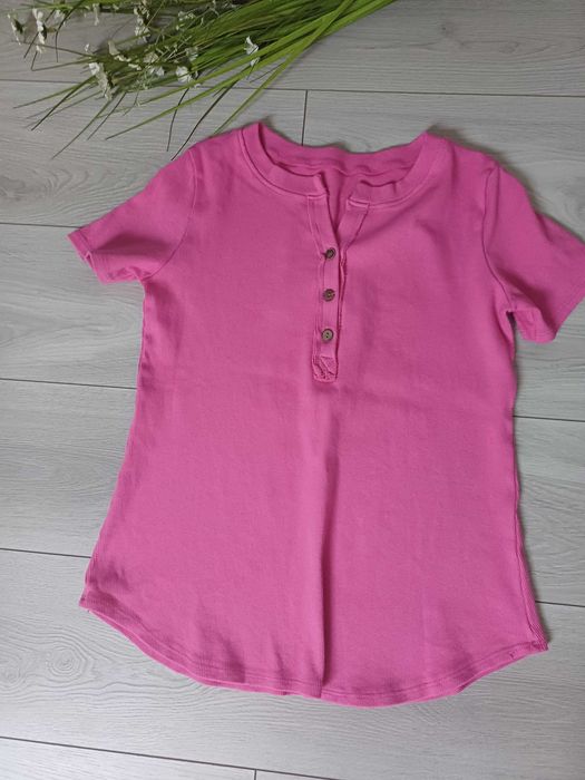 Różowa koszulka damska nowa